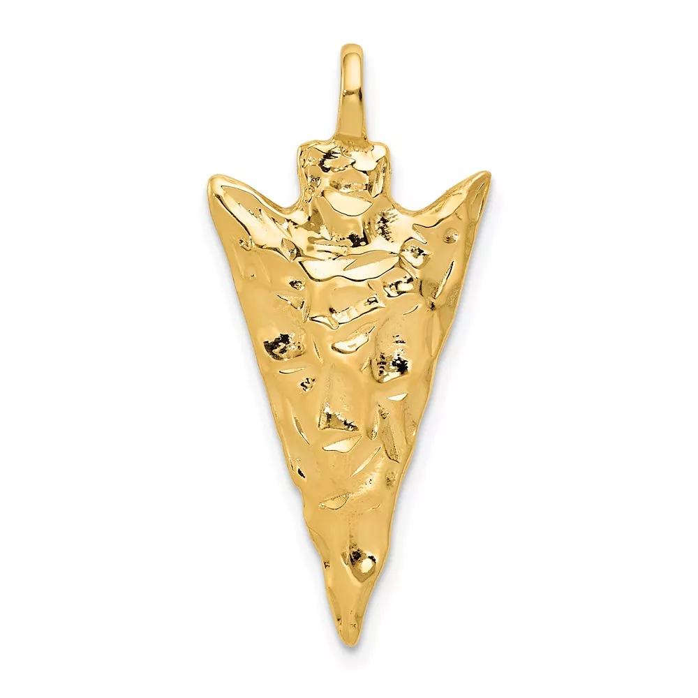10k Arrow Head Charm