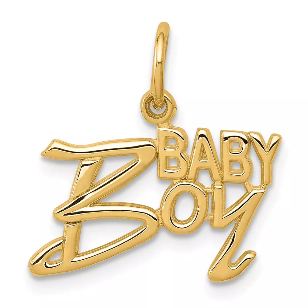 10k BABY BOY Charm