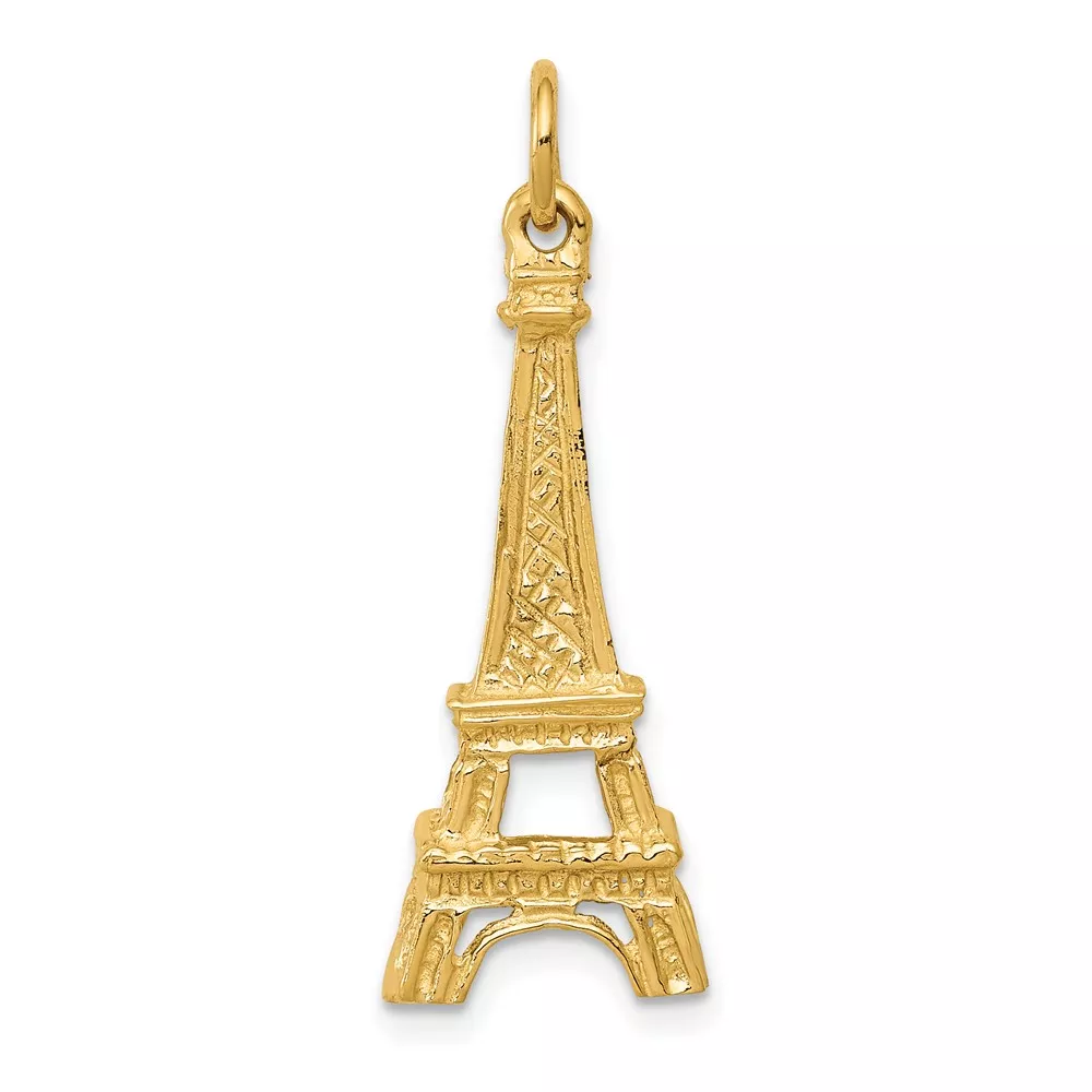 10k Eiffel Tower Charm