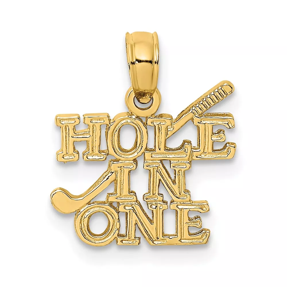 10K HOLE IN ONE with Golf Club Charm