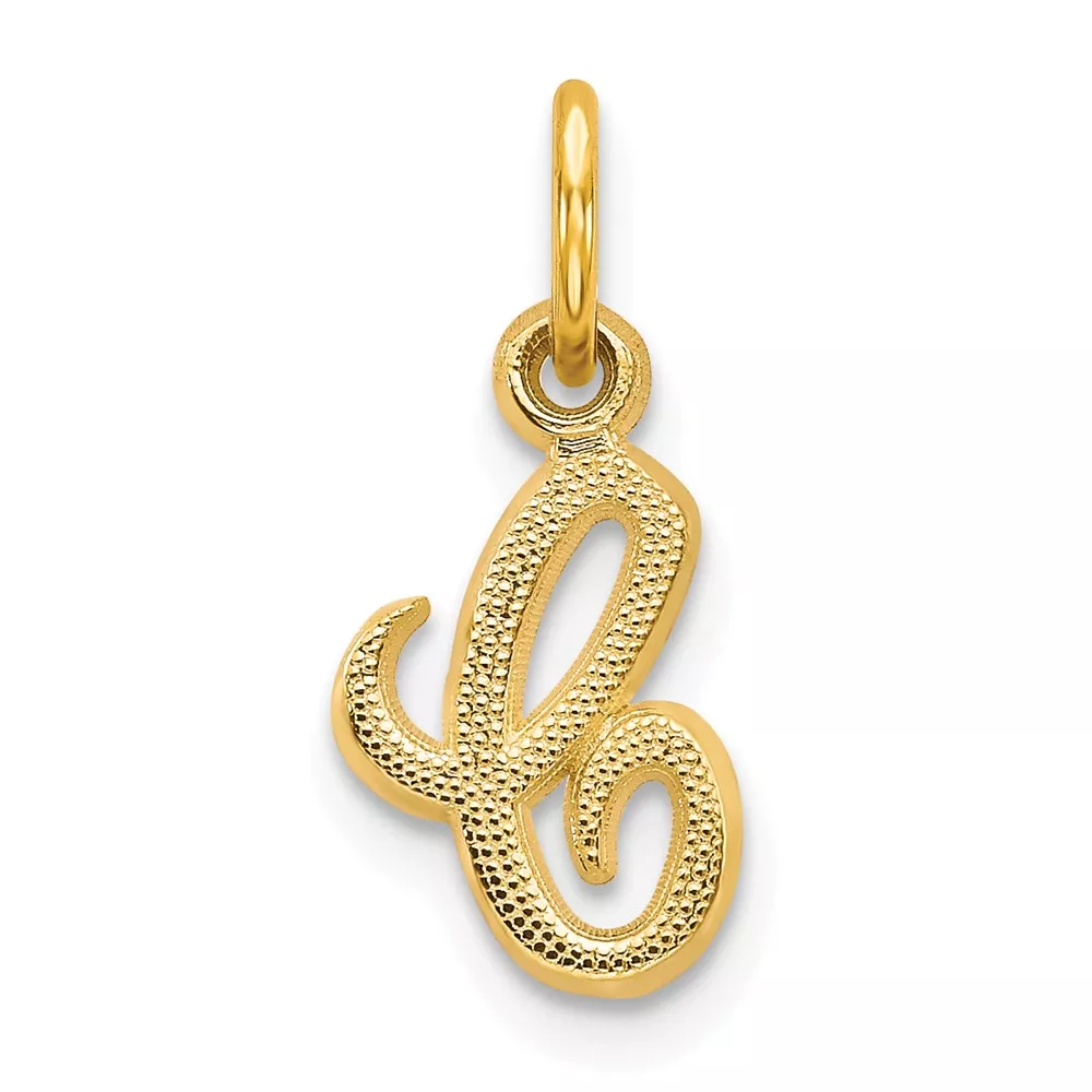 10K Initial C Charm