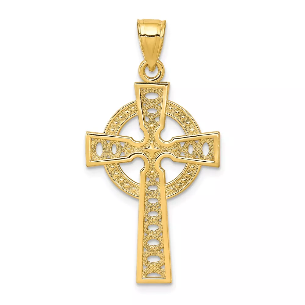 10k Iona Cross Pendant